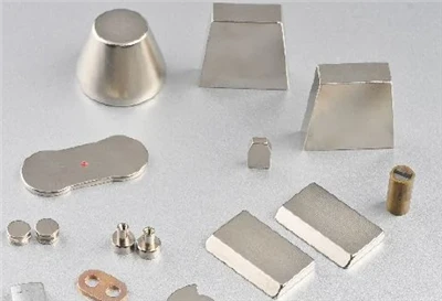 Sintrade oregelbundet formade magneter